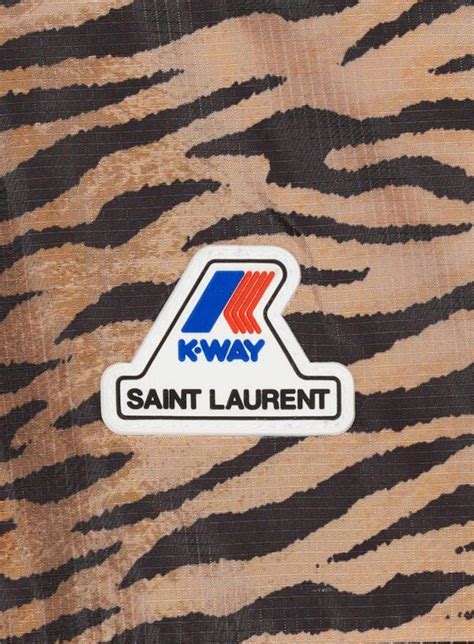 k way yves saint laurent|Saint Laurent Rive Droite collabore avec K.